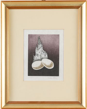 Man Ray (Philadelphia, 1890 - Parigi, 1976). Cattedrale.