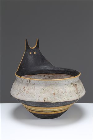 DE SANTIS IVO Grande anfora in ceramica, per Gli Etruschi ceramiche...
