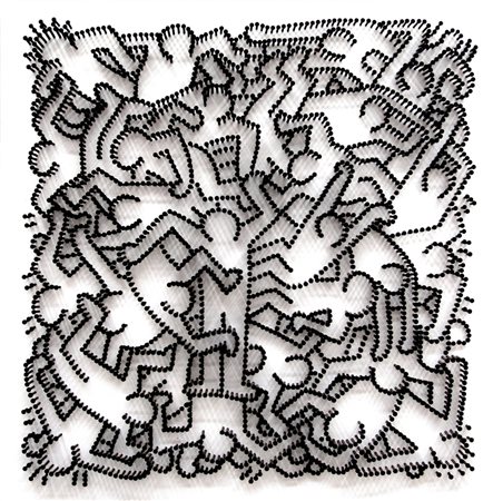 Alessandro Padovan 1983, Borgomanero (No) - [Italia] Omaggio a Keith Haring...