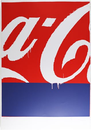 SCHIFANO MARIO (1934 - 1998) Coca Cola. . Litografia. Cm 70,00 x 100,00....