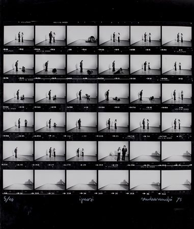 SANDRA SANDRI (1947) Ipnosi, 1975 Fotografia cm 60x50 Firma, datazione,...