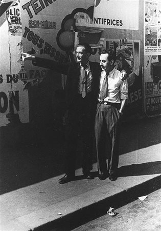 MAN RAY (1890 - 1976) Man Ray e Salvador Dalì a Parigi, 1934 1975 Stampa in...