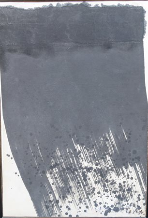 HSIAO CHIN, Hsiao Chin dipinto tempera su carta applicata cm 24x35