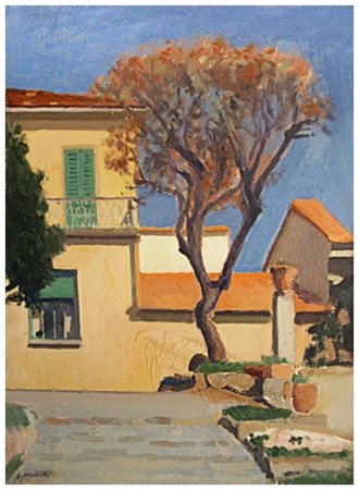 GIOVANNI MARCH Tunisi (Tunisia) 1894 – Livorno 1974 Villa a Pratolino,...