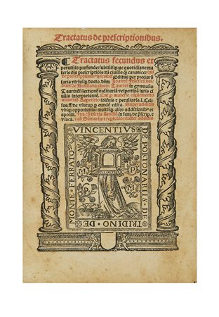 BALBO, Giovanni Francesco (c.1480-1518) - Tractatus de prescriptionibus....