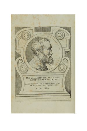 CONDIVI, Ascanio (1525-1574) - Vita di Michelagnolo Buonarroti pittore...