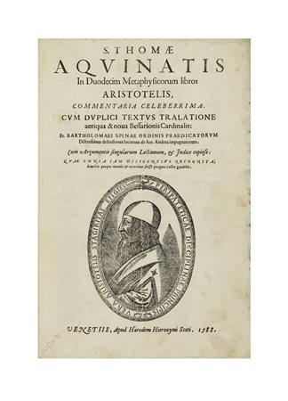 D'AQUINO, Tommaso (1225-1274) - In duodecim Metaphysicorum libros...