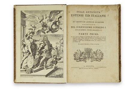 MURATORI, Lodovico Antonio (1672-1750) - Delle antichità estensi ed italiane....