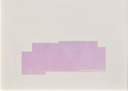 Rodolfo Aricò Senza titolo, 1975;Tecnica mista su carta, 70 x 100 cm. Firma e...