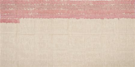 Giorgio Griffa Linee orizzontali, 1976;Olio su tela, 147 x 292 cm Firma e...