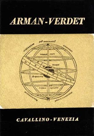 ARMAN (1928-2005), ANDRÉ VERDET (1913-2004) Equinoxes 1966 Libro con stampe...