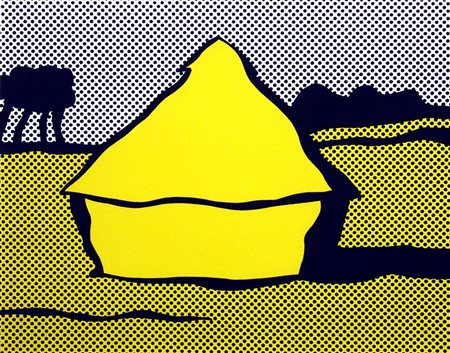 Roy Lichtenstein 1923, New York - 1997, New York - [USA] Yellow haystack...