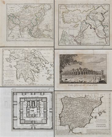 Cartella contenente numerose carte geografiche di diversa epoca-ENFolder...