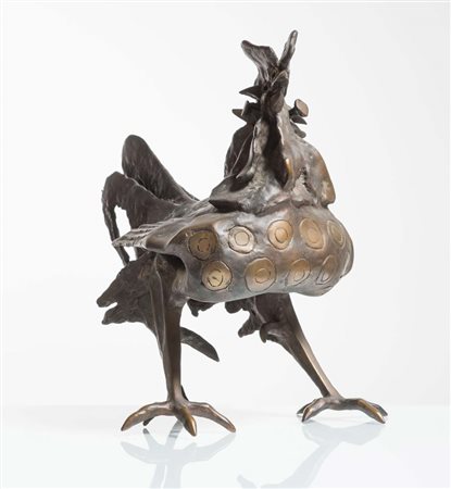 Luciano Minguzzi (1911 - 2004), “Gallo”. Scultura in bronzo fusa a cera...