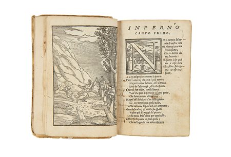 DANTE ALIGHIERI (1265-1321) - Dante con nuove et utilissime annotationi....