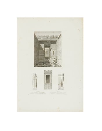 GAU, Franz Christian (1790-1853) - Antiquités de la Nubie, ou Monumens...