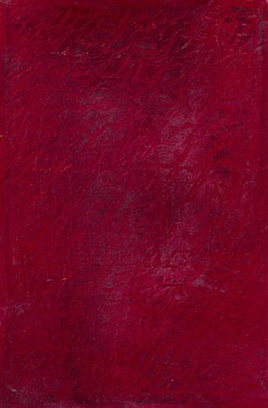 ALFREDO RAPETTI (1961)Red, 2008Acrilici su telacm 30x20x3,2Firma, titolo e...