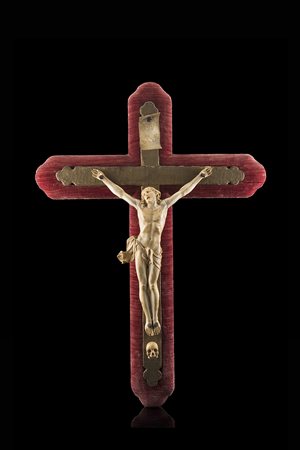 Arte della fine del secolo XVII / inizio secolo XVIII "Cristo crocifisso"...