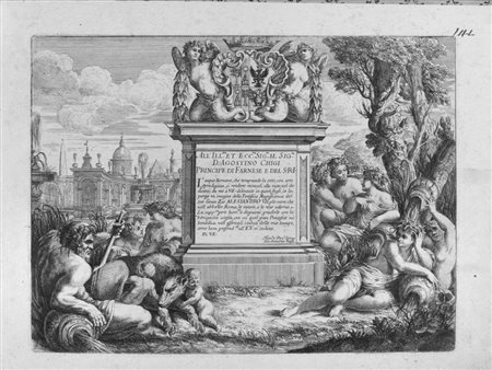 Giovanni Battista Falda PALAZZI E CHIESE DI ROMA Volume in-folio (mm 275x400)...