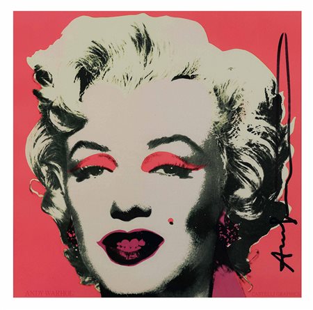 Andy Warhol (1928-1987), Marylin, 1981 (Invito) serigrafia a colori, numero...