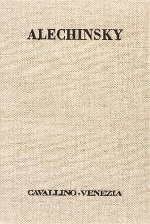 PIERRE ALECHINSKY (1927) Minutes 1967 Libro con serigrafia piegata a...