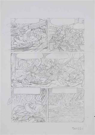 FABIO CELONI (1971) Duckenstein di Mary Shelduck, tavola 21 2016 Matita su...