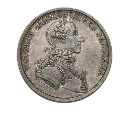 SAVOIAVittorio Amedeo III (1773-1796)Medaglia in argento 1781 per le nozze di...