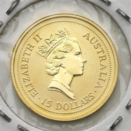 AUSTRALIA15 dollari 1997/Toro. KM 335. AU. PROOF.