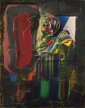 Paul Jenkins (Kansas City 1923 - 2012)"Phenomena Self Portrait as a Shaman"...