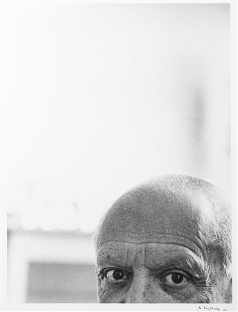 Andre' Villers (1930 - 2016)The Eyes Of Picasso 1955Stampa fotografica alla...
