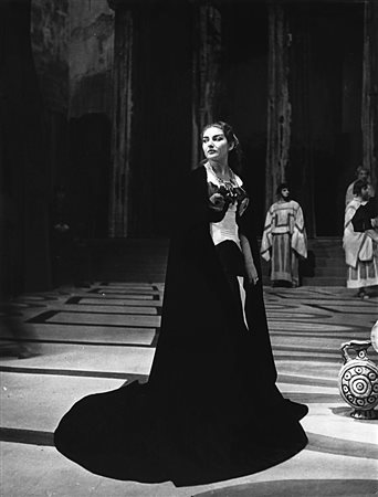 Erio Piccagliani Maria Callas, Medea 1953Stampa fotografica vintage alla...