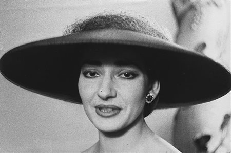 ANONIMO Maria Callas 1960 ca.Stampa fotografica vintage alla gelatina sali...