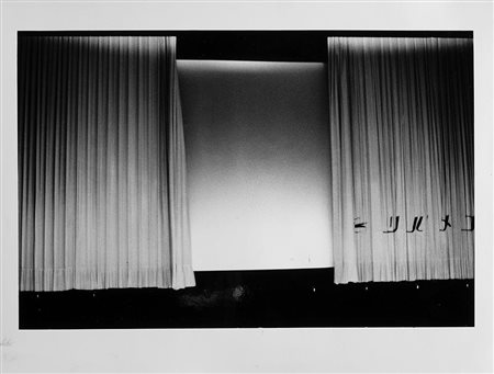 Tadayuki Naito Cinema 1970 ca.Stampa fotografica vintage alla gelatina sali...