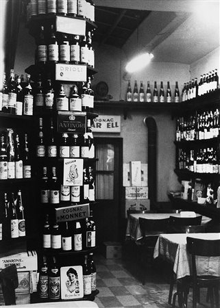Carlo Orsi Osteria di Milano 1960 ca.Stampa fotografica vintage alla gelatina...