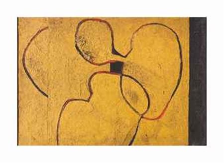 Alberto Burri (1915-1995) Senza titolo olio su legno cm 43x63,2 Eseguito nel...