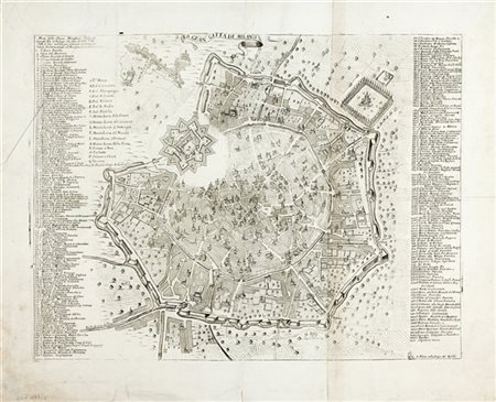 AGNELLI, Federico (1626-1702) - La gran città di Milano. Milano: Agnelli, XVIII