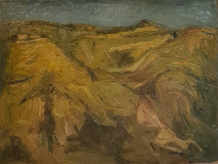 Sergio Scatizzi, Paesaggio in Val di Nievole, 1946