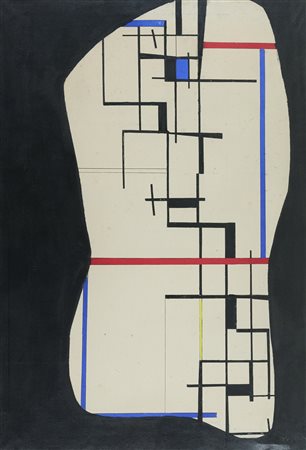 Roberto Crippa (Monza (Mi), 1921 - Bresso (Mi), 1972) Geometrico anni '40 -...