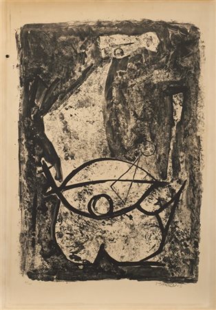 Marino Marini "Miracolo" 1965
litografia
cm 90x63,5
Firmata e numerata 21/125

P