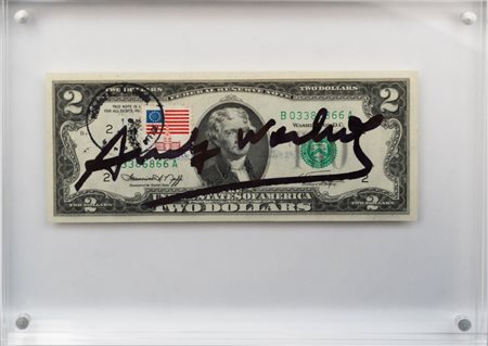 Andy Warhol, banconota da 2 dollari
