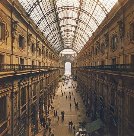 AARONS SLIM New York (USA) 1916 Galleria Vittorio Emanuele II, Milano,...