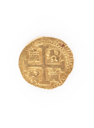 Doblone da 8 Escudos Filippo V 1734 LN Perù - Lima 26,91 gr.
