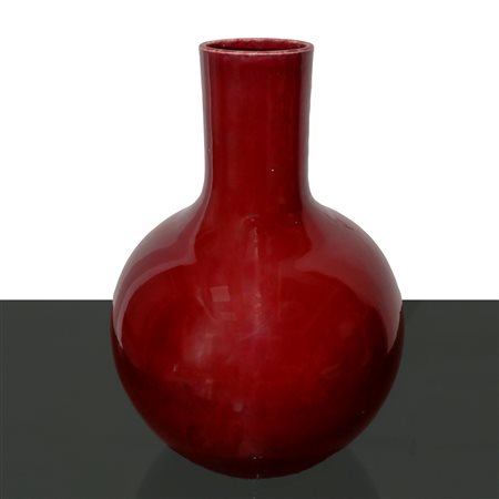 Vaso nei toni del rosso, Fine 19° secolo