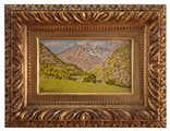 ENRICO REYCEND TORINO 1855 – 1928 Paesaggio montano 