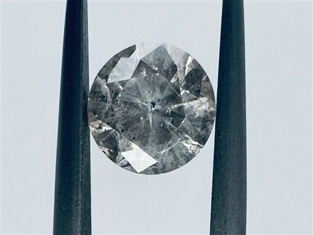 1 DIAMOND 1,32 CT J - I3 - SHAPE BRILLANT – INCISO AL LASER – CERTIFICATO ID...