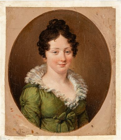 Teodoro Matteini (Pistoia 1754-Venezia 1831)  - Ritratto femminile