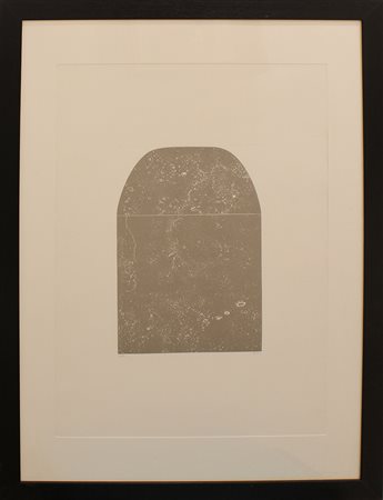 ALBERTO BURRI, "Acquaforte", 1974