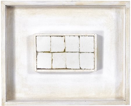 PIERO MANZONI 1933-1963 ACHROME polystyrene squares. Executed in 1960 circa...