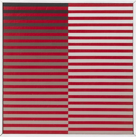 DADAMAINO
La ricerca del colore (marrone su rosso), 1967-73