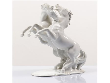 Cavalli Manifattura Schau Bach Kunst Ceramica Misure: 23x23x11,5 cm